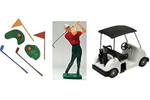 Cake Decorating Kit CupCake Decorating Kit Sports Toys (Golf Kit with Cart)
