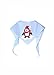 Tail Trends Christmas Dog Bandanas Penguin Designer Appliques 100% Cotton