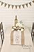 Ling's moment 12x72 Inch Burlap Table Runner With Lace, Farmhouse Decoration, Country Wedding Table Runner, Bridal & Baby Shower Décor,Spring Wedding Table Runner