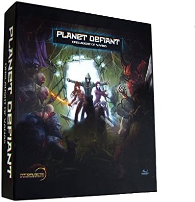 Planet Defiant: Onslaught of Vanas: A Cooperative Sci-Fi Survival Horror Miniatures RPG Boardgame.