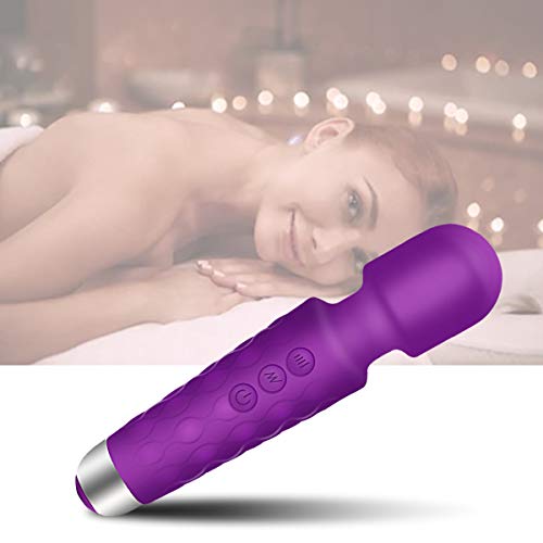 PALOQUETH Wand Vibrator With 20 Powerful Vibration Modes for Intense Frequent Orgasms - Thumbnail 5