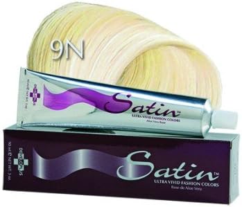 DeveloplusSatin Color #9N Very Light Blonde 3 Ounce (88ml) (3 Pack)