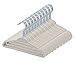TQVAI Kid Velvet Clothes Hangers, Non Slip Children Felt Hangers Space Saver (13.78