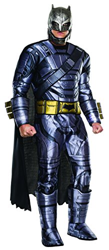 Batman Armored Men's Deluxe Muscle Chest Batman Vs Superman Costume