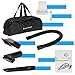 PowerStance Vacuum for Car Cleaner Truck-High Power-12v-5500PA-Corded Portable Handheld-Wet/Dry use-HEPA Filter, Nozzle Accessory kit, 16ft Power Cord, Carry Bag-Energy efficient Boat RV