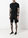 COOFANDY Men’s Hip Hop Tattoo Tribal Maui Slim Nude Shirt