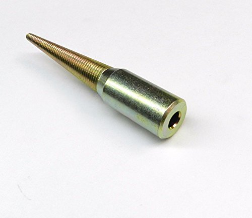 SPINDLE TAPERED 1/4" ARBOR HOLE TAPERED THREADED RIGHT HAND GRINDER-BUFFER-MOTOR (E 3) - Thumbnail 2