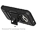 J1 2016 Case, Zenic(TM) Hybrid Full-Body Protective Case Cover with Kickstand & Belt Clip Holster Combo for Samsung Galaxy J1 J120 (4.5 inch) / Amp 2 / Express 3 / Luna 2016 (Black)