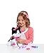 Barbie Vet Bag Set -Black Brown White Kitty with Pink Backpack