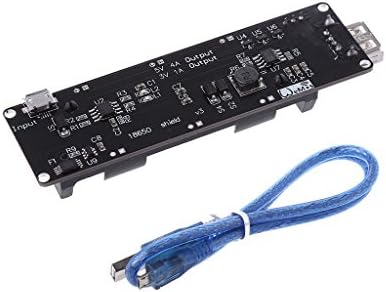 Aluoflower Raspberry Pi Wemos 18650 Battery Shield V3 ESP32 for Arduino