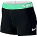 Nike Women's Pro Cool 3-Inch Compression Shorts (Black/Large)