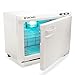 Salon Sundry 2 in 1 Hot Towel Warmer Double Tray Cabinet and UV Sterilizer Spa Equipment - Large White