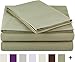 Amazon Basics Lightweight Super Soft Easy Care Microfiber 3-Piece Bed Sheet Set with 14-Inch Deep Pockets, Twin, Solid, Olive
