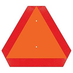 Ignixia Slow Moving Vehicle Sign, Rust free