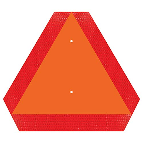 Ignixia Slow Moving Vehicle Sign, Rust free