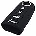 Ezzy Auto A Pair Black Silicone Rubber Key Fob Case Key Covers Key Jacket Skin Protector fit for Mazda 4 Buttons Key