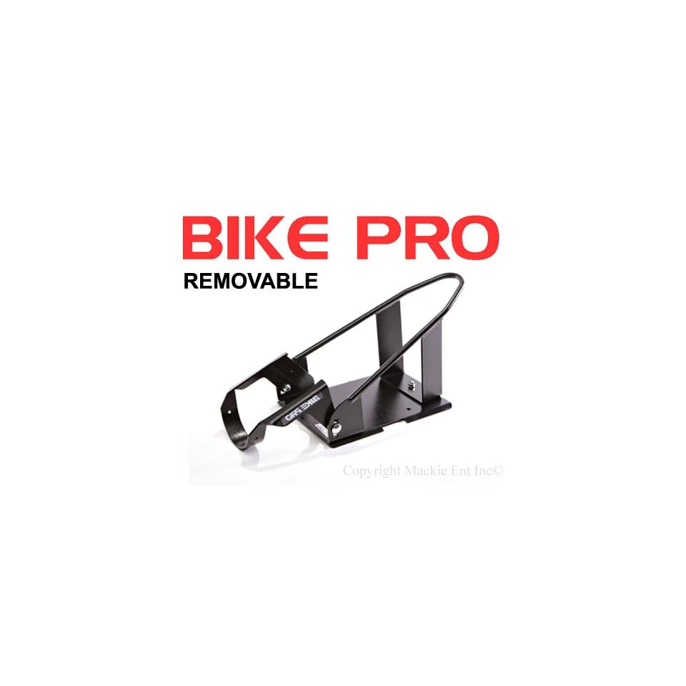 BIKE PRO Motorcycle Wheel Chock Black Removable Chocks on PopScreen