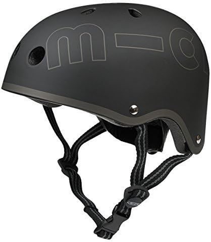 Micro Metallic Black Helmet