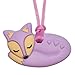Munchables Fox Sensory Chew Chew Necklace (Purple - Stronger Version)