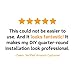 InstaTrim The Original Flexible Trim - 2-Pack of 10ft Dark Brown 1/2
