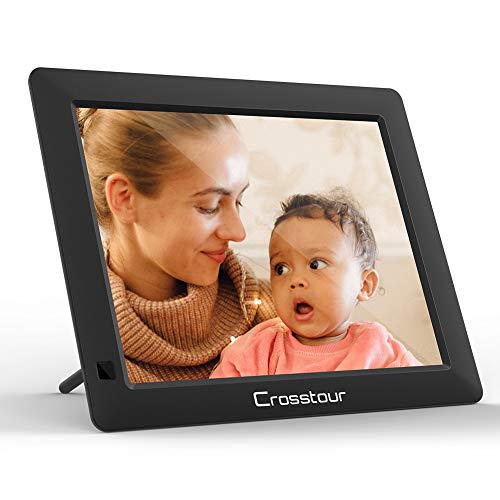 Digital Picture Frame 8 Inch, Electronic Photo/Music/Video Frame 4:3 Wide Screen with Remote Control, Best Gift for Your Christmas&New Year