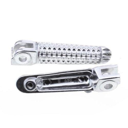 Dcolor Pair Aluminum Alloy Front Passenger Foot Rest Pegs for Yamaha YZF R1 R6 - Thumbnail 2