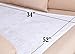 Masirs Mattress Pad Sheet Protector - Soft Quilted Cotton with Waterproof Layer to Protect Your Mattress & Keep Sheets & Linen Dry. Superior Alternative to Disposable Mattress Pads. (34 x 52 Inches)