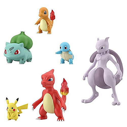 Mua ポケモンスケールワールド カントー地方 アソート3種セット 1 ヒトカゲ ゼニガメ フシギダネ 2 ピカチュウ リザード 5 ミュウツー Tren Amazon Nhật Chinh Hang 21 Fado