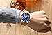 NIBOSI Mens Watches Leather Analog Quartz Watch Men Date Business Dress Wristwatch Men's Waterproof Sport Clock (Silver Blue)