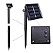 Flacchi Solar String Lights, 72ft 200 LED Fairy Christmas Lights, 8 Modes Ambiance Lighting for Outdoor, Patio, Lawn, Landscape, Garden, Home, Wedding (Blue) (F002)