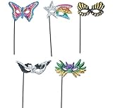 Sequin Masks with Sticks (1 Dz)