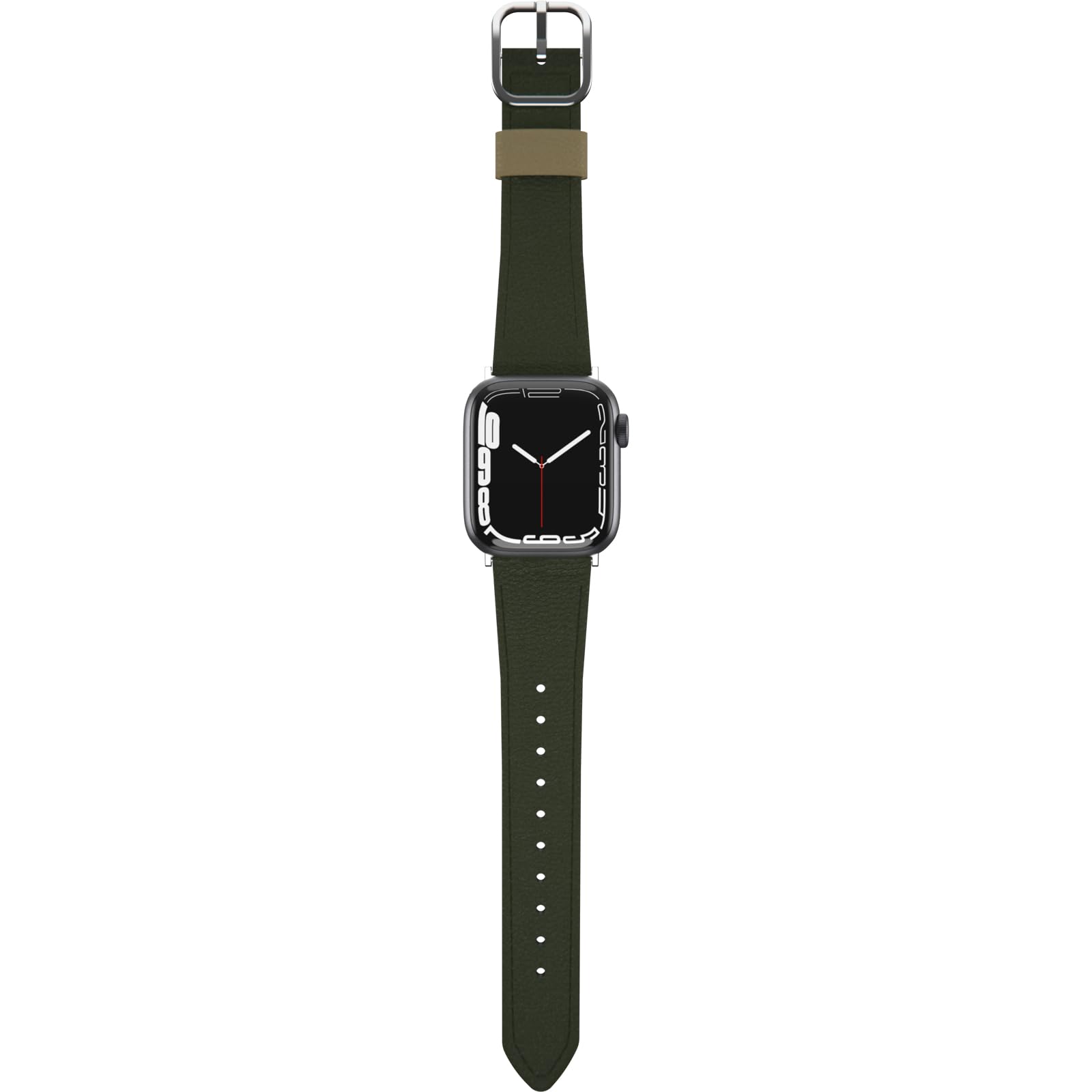 OtterBox Symmetry Cactus Leather Watch Band for Apple Watch 40/41/42mm, Replacement Durable Soft Touch Strap for Apple Watch, Green — image 1