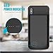 SNSOU Battery Case for iPhone Xs Max, 5000mAh Portable Protective Charging Case Compatible with iPhone Xs Max (6.5 inch) Rechargeable Extended Battery Charger Case