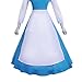 Aspire Waist Apron, Cosplay Long Vintage Server Half Apron, Cotton Victorian Pinafore for Costume Maid