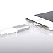 CONMDEX Magnetic Charger Adapter for iPhone Charging Cable Magnetic iPhone 6 6+ 5S Lighting Cable Converter to iPhone 6 6+ 5S (Cable Not Included) (Silver)