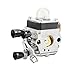 HIPA Carburetor + Spark Plug + Fuel Filter + Air Filter + Primer Bulb for STIHL FS38 FS45 FS45C FS45L FS46 FS46C FS55 FS55C FS55R FS55RC KM55 HL45 String Trimmer