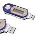 Ecloud ShopUS Blue 8GB 8G USB Flash Drive LCD Mini MP3 Player w/ FM Radio