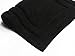 Chardin Home - 100% Cotton two Piece Classicc Bath Rug Set, (21''x34'' & 17''x24'') with anti-skid spray latex back, Black