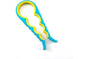 1PC Professional Can Opener Non-Slip Grip, Effortless Manual Opening for Home Kitchen, Camping, Food Prep, Blue