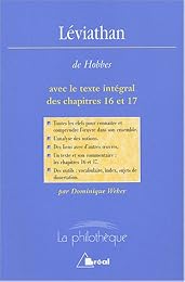 " Léviathan ou Matière, forme et puissance de l'État chrétien et civil", Thomas Hobbes