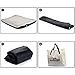 Mersuii Air Mattress Queen Size Portable Inflatable Airbed with Built-in Pump Durable Air Mattress Full Storage Bag Included Classic Stripe Flocked Surface(78x60x20 inch)