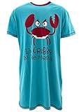 Lazy One Women's Crabby in the Morning Nightshirt