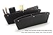 Car Pocket Organizer – Car Seat Console Gap Filler. Experience Easy Storage, Modern Style and Seamless Fit. Store and Catch Your Everyday Items. Premium Quality PU Leather (Black) Pair.