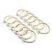 KINGSO Cross Stitch Hoop Embroidery Hoop Pieces Embroidery Circle Set Hoops Ring Wooden Round Adjustable Bamboo Hoops Bulk Crosses for Arts, Crafts,Sewing