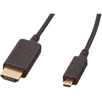 AmazonBasics High-Speed Micro HDMI Cable with RedMere - 10 Feet