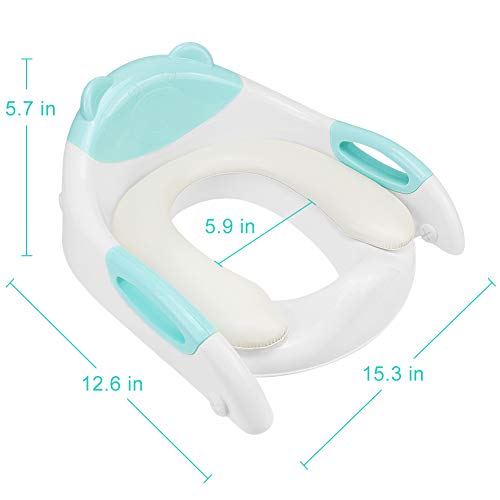 image for Coindivi Kids Potty Training Seat Toddler Toilet Seat with Step Stool 