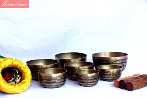 Chakra Healing Tibetan Singing Bowl Sets 7 Sets of Meditation Bowls From Nepal