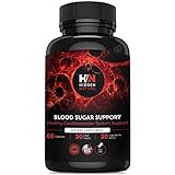 Blood Sugar Support Supplements - Top Blood Sugar Stabilizer & Glucose Support, Insulin Resistance & Cholesterol Control with Natural Cinnamon, Mulberry, Bitter Melon