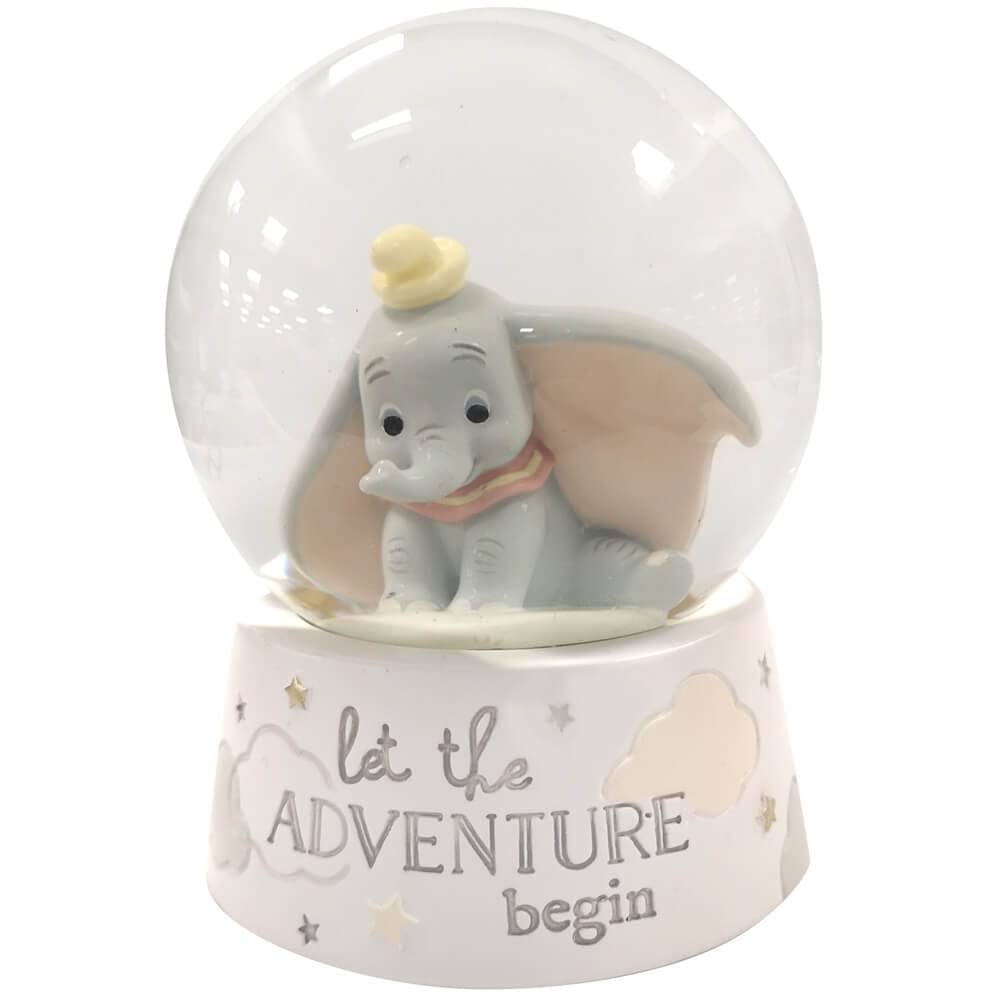 Dumbo Let The Adventures Begin Unisex Snow Globes Standard, polystone,