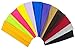 ColorBeBe 12 Cotton Yoga Headbands Assorted Solid Color - Stretch Elastic Yoga Fashion Headband Sports Teams Headband Set Hair Wrap YH-001